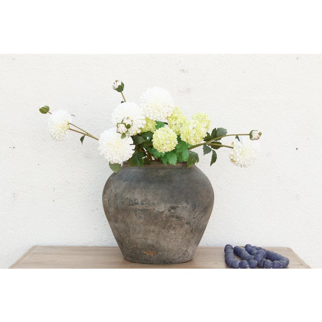 Midnight Graphite Clay Pot For Sale - Image 9 of 9