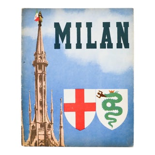 1938 Italian Travel and Tourism Pamphlet, Milan For Sale