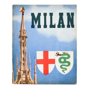 1938 Italian Travel and Tourism Pamphlet, Milan