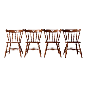 Mid-Century O'Hearn Tavern Style Dining Chairs Set of 4