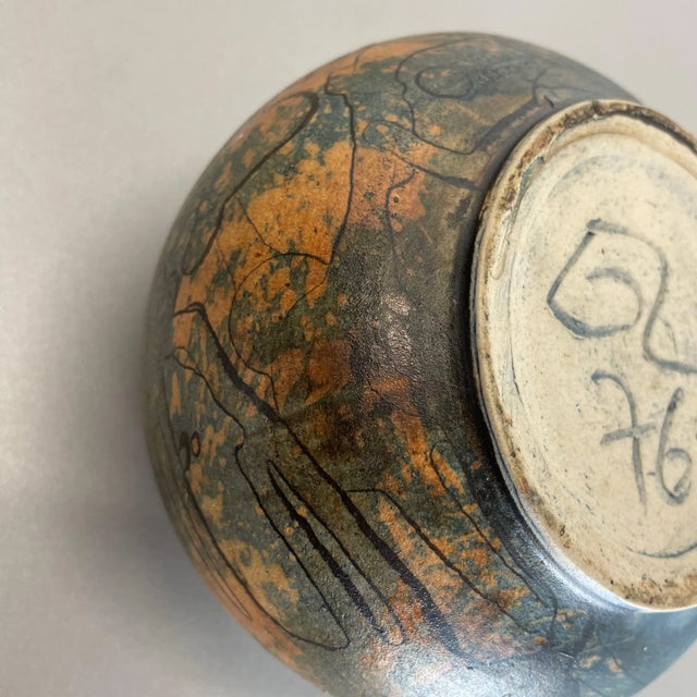 Abstract Ceramic Studio Pottery Object from Gerhard Liebenthron, Germany, 1970s For Sale - Image 16 of 18