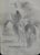 Returning home', pencil on paper, by french artist, guillaume dulac (circa 1920s). An artist known for his exquisite...