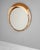 Mid 20th Century Czechia Traditional Antique White Metal Mirror For Sale - Image 4 of 10