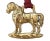 Antique English horse brass ornament with ribbon hanger. Horse brass medallions were used to decorate shire and parade...