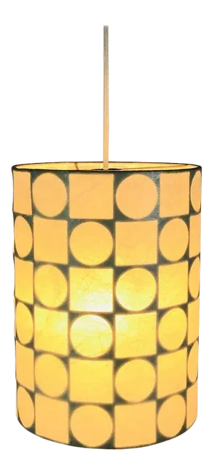 Mid-Century Modern Cocoon Pendant Lamp by Goldkant, 1960s, Germany