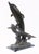 Vintage Bronze Dolphin Statue For Sale - Image 5 of 14