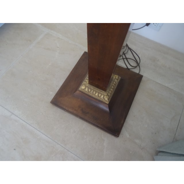 Paul Ferrante Neoclassical Floor Lamp For Sale In Los Angeles - Image 6 of 8