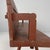 Art Deco Italian Bench in Red Wood, 1930s For Sale - Image 17 of 18