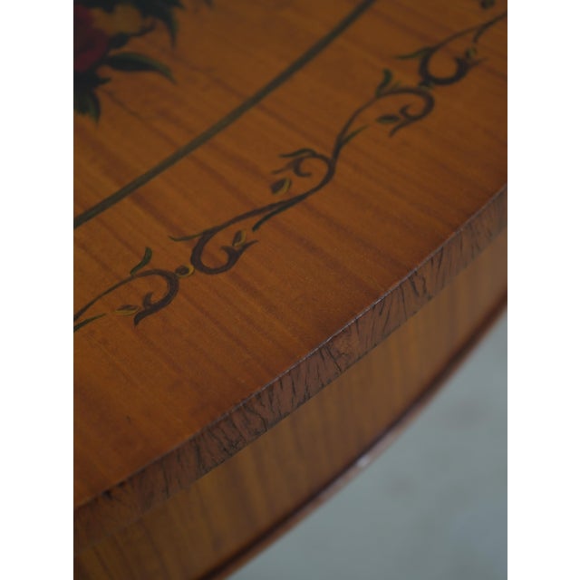 Pair of Adams Style Demilune Console Tables For Sale In Philadelphia - Image 6 of 13