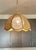 Mid-Century Modern 1970's Boho Rattan Hanging Pendant Ceiling Lamp With Large Bulb For Sale - Image 3 of 11