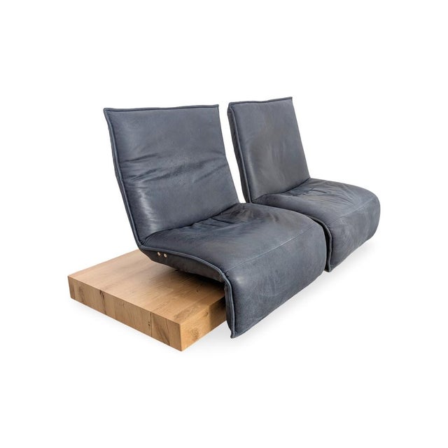 Epos 3 2-Seater Sofa in Oak For Sale - Image 6 of 14