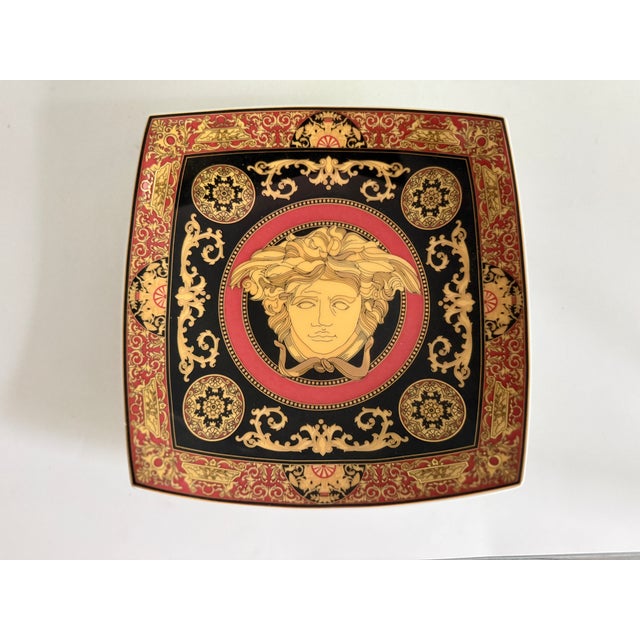 Curved Medusa Bowl by Versace for Rosenthal, 1993 For Sale - Image 6 of 7