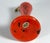 Metal Art Deco Czech Red & Black Swirled Glass Perfume Atomizer - 1930s For Sale - Image 7 of 10