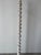 1970s Vintage Hollywood Regency White Twist-Carved Wood Floor Lamp For Sale - Image 9 of 12