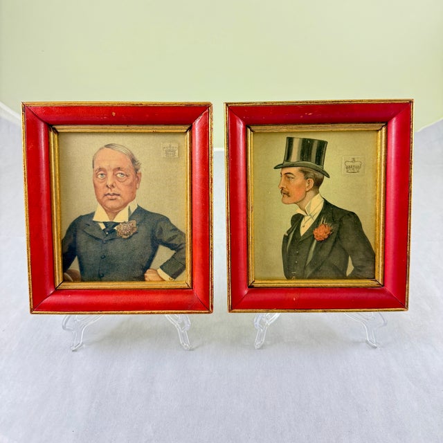Framed Original Vanity Fair Caricature Litho, Lord Roseberry, 1901 For Sale - Image 10 of 10