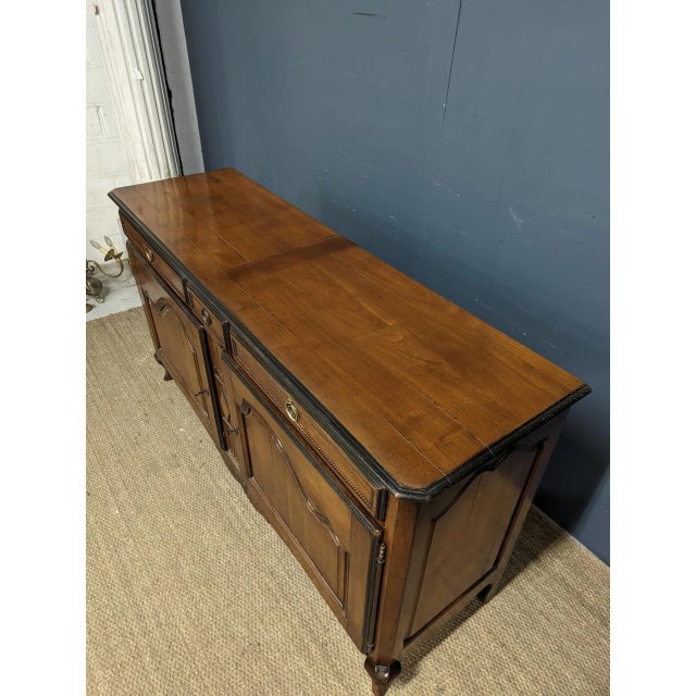 Provencal Style Buffet in Cherrywood For Sale - Image 6 of 8