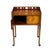 1960s 18th Century Style Side Table With Gallery Top and Storage, English For Sale - Image 5 of 8