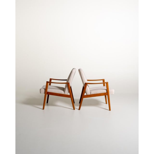1950s Scandinavian Teak Lounge Cairs, 1950s, Set of 2 For Sale - Image 5 of 11