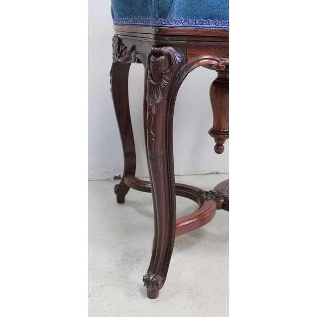 19th Century Louis XV Style Adjustable Piano Stool For Sale - Image 11 of 18