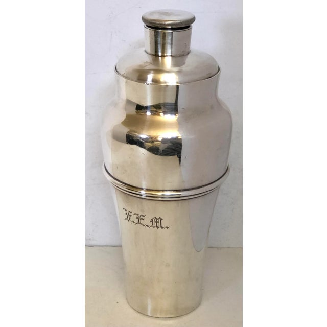 Early 20th Century Early 20th Century Meriden Silverplate Cocktail Shaker For Sale - Image 5 of 5