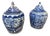 Ceramic Chinoiserie Ginger Jars, Pair For Sale