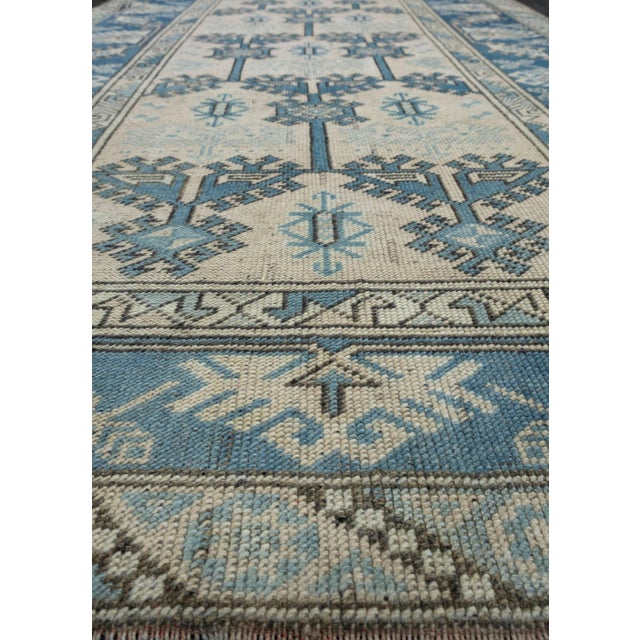 Early 21st Century Turkish Vintage Anatolian Rug 4'1" x 6'4" #17948 For Sale - Image 5 of 8