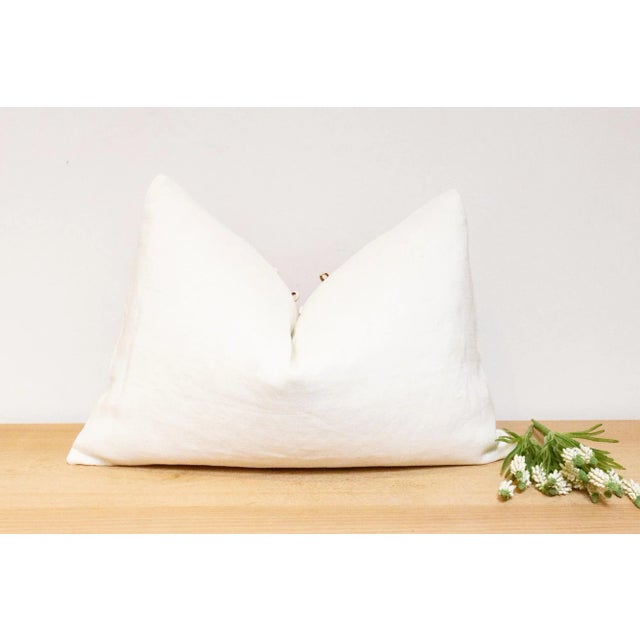 Chajian Himalayas Tribal Antique Linen Pillow For Sale In Los Angeles - Image 6 of 7