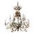Early 20th Century Italian Twelve-Light Rococo Style Cherub Chandelier For Sale