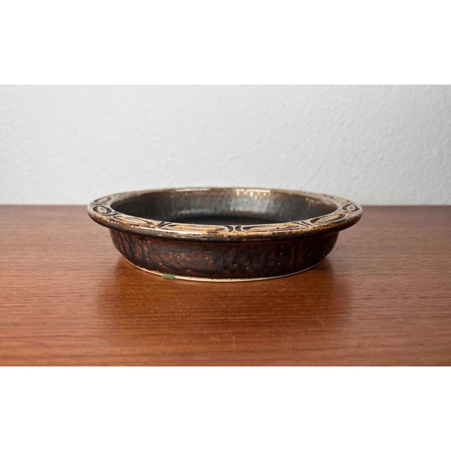 Mid-Century Modern Danish Studio Pottery Bowl from Lovemose, 1960s For Sale - Image 6 of 14