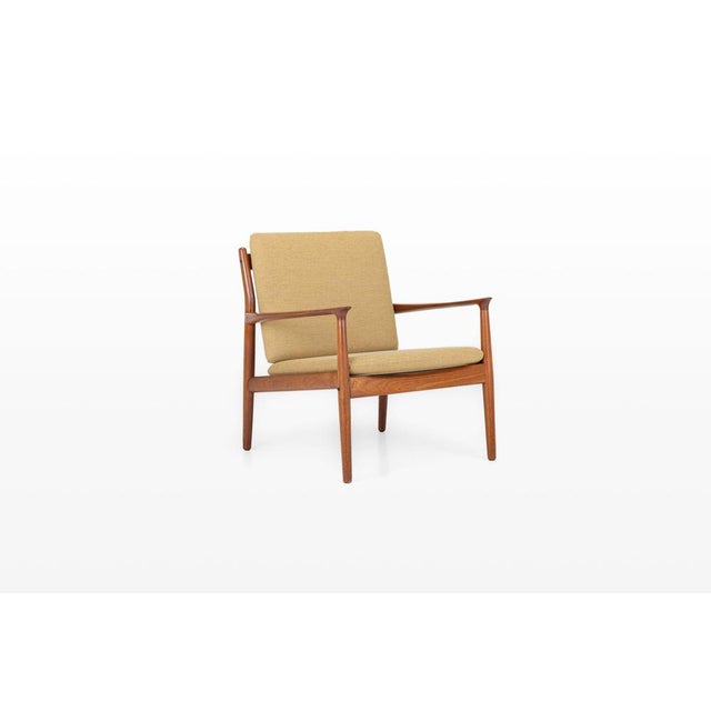 Mid-Century Modern Model 218 Easy Chair by Grete Jalk for Glostrup Mobelfabrik, 1960s For Sale - Image 3 of 11