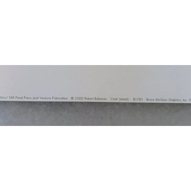 Vintage Bison Study Poster by Robert Bateman 1997 For Sale - Image 10 of 10