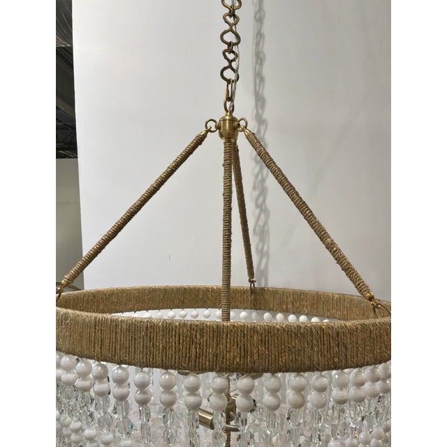Boho Chic Ro Sham Beaux Lola Malibu Chandelier For Sale - Image 3 of 5
