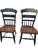 Pair of Vintage L Hitchcock Plank Bottom Dining Side Chairs Paint Decorated For Sale - Image 16 of 16