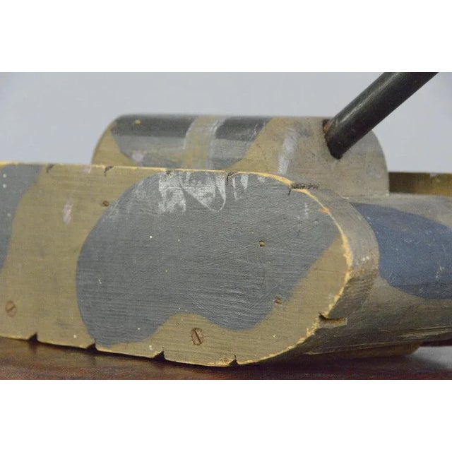 Large Trench Art Tank, 1910 For Sale - Image 4 of 10