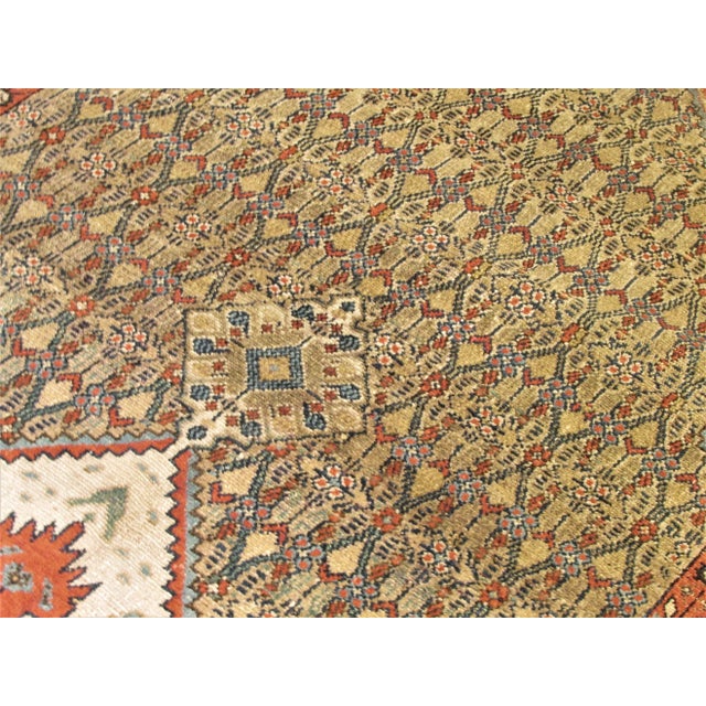 1930s Hand Knotted Persian Malayer Rug 5'2"x 11'7" For Sale - Image 9 of 10