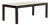 Tea Table RH 603 in Wood Frame Lacquered Black and Loosely Inlaid with Black Marble Glass by Robert Haussmann, 1957 For Sale
