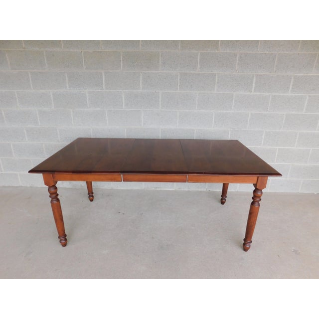 Brown Nichols & Stone Kensington Farmhouse Dining Table For Sale - Image 8 of 10