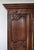 French Provincial Hand Carved Antique Provincial French Oak Armoire | Ca. 1780s For Sale - Image 3 of 6