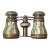 Antique 1800's Handmade Perier Paris French Pearl Brass Opera Glasses Binoculars For Sale