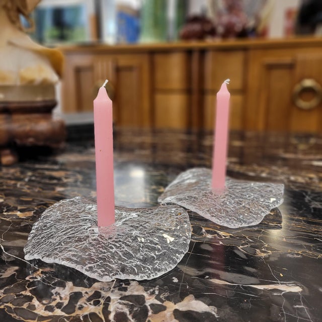 Manet Candlesticks by Uno Westerberg for Pukeberg, 1970s, Set of 2 For Sale - Image 3 of 18