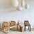 Oval Flattened Pendant Light in Rattan and Natural Linen, 1980s For Sale - Image 6 of 8