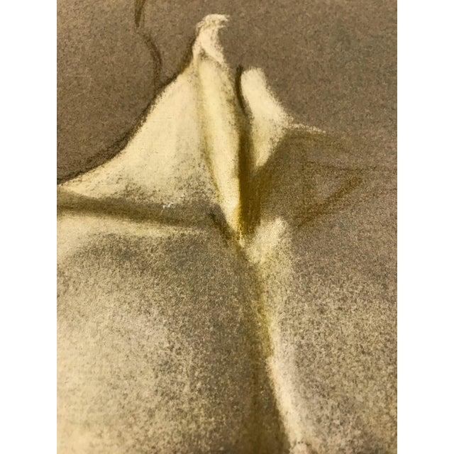 Paper Modern Torso Painting by Robert R. Bliss For Sale - Image 7 of 13