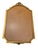 A quality Italian giltwood wall mirror in the Louis XVI Neoclassical manner. The outer frame has a shaped outline...