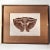 1975 original etching by mid-century California printmaker Elaine B. Rothwell, titled "Two or Three Owls." Sourced from a...