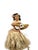 Textile Mid 20th Century Ceramic "Aloha" Hawaiian Dancing Hula Girl Bobble Doll For Sale - Image 7 of 9