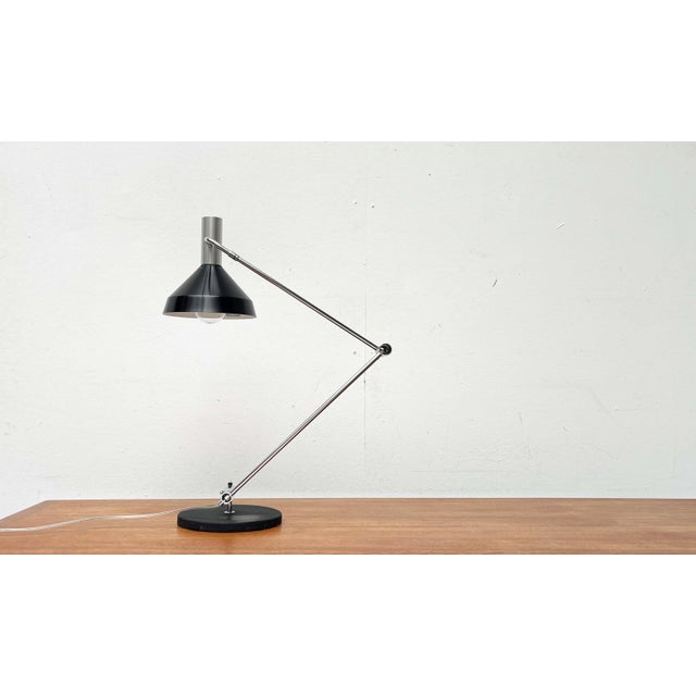 Mid-Century Modern Swiss Type 60 Minimalist Table Lamp by Rosemarie and Rico Baltensweiler for Baltensweiler, 1960s For Sale - Image 6 of 18