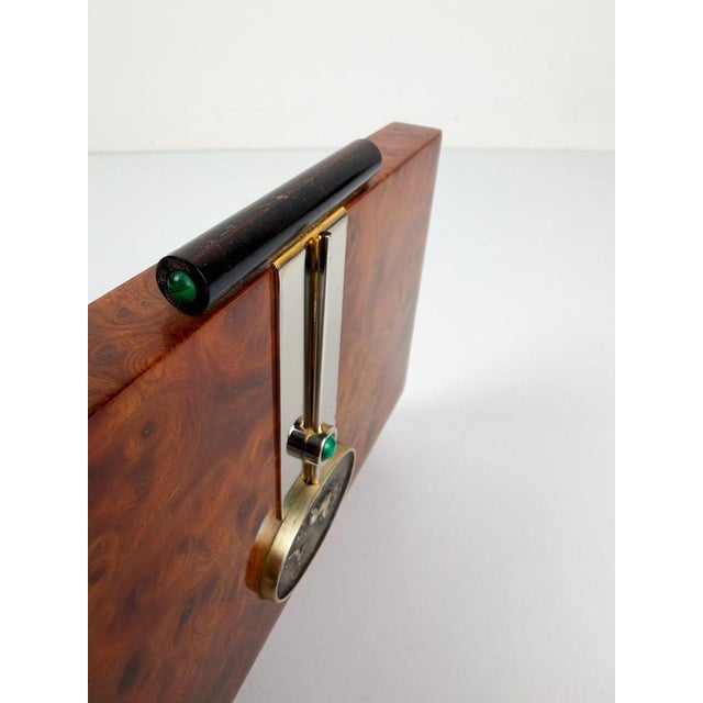 Italian Mid-Century Elm Burl Decorative Box with Mythological Bas-Relief, 70s, 1970s For Sale - Image 11 of 17