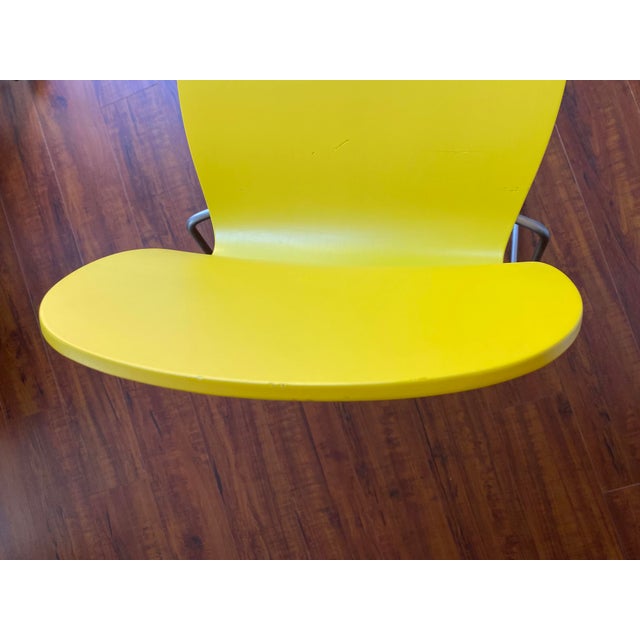 Yellow Yellow Cappellini Tate Chair by Jasper Morrison For Sale - Image 8 of 12