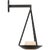 Modern Barbara Barry for Visual Comfort Signature Divina 19" Floating Bowl Sconce in Modern Iron with Alabaster For Sale - Image 3 of 11