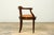 Late 19th Century French Empire Style Mahogany Barrel Back Desk Chair For Sale - Image 11 of 18